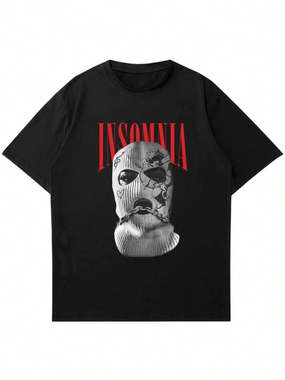 Insomnia Graphic Black Short Sleeve Tee